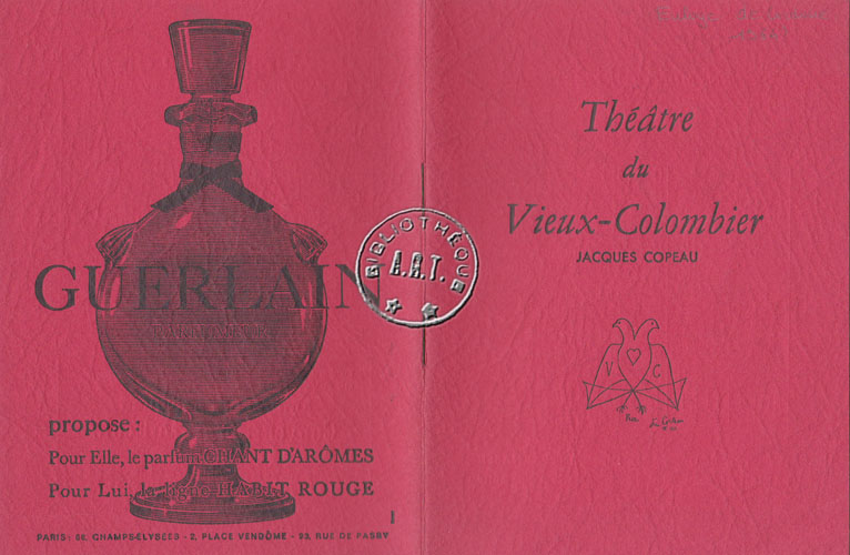 Les programmes de Théatre de l\